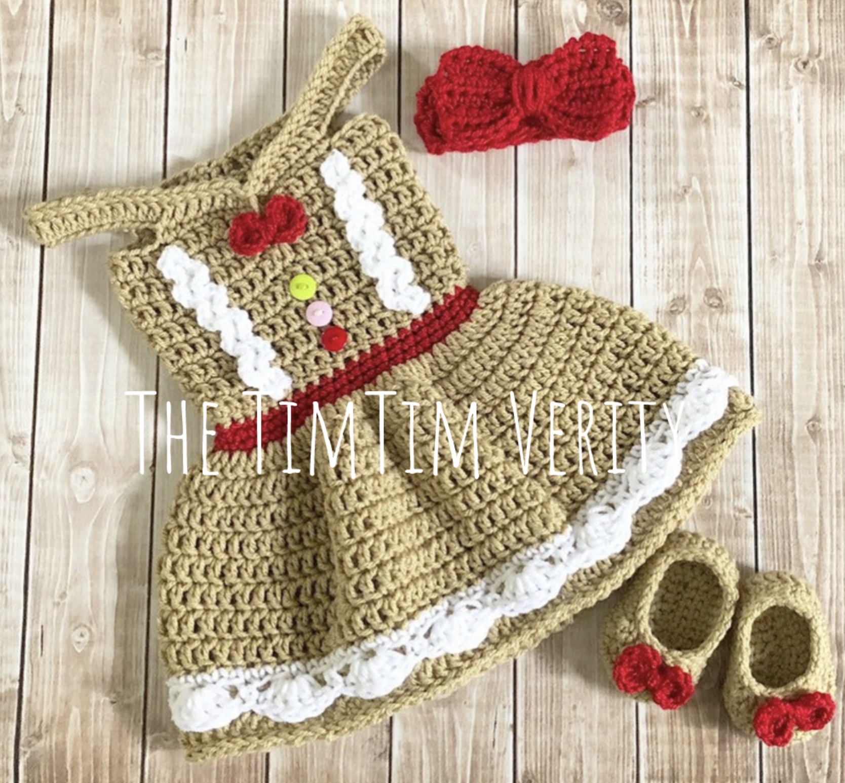 Crochet Dress Set