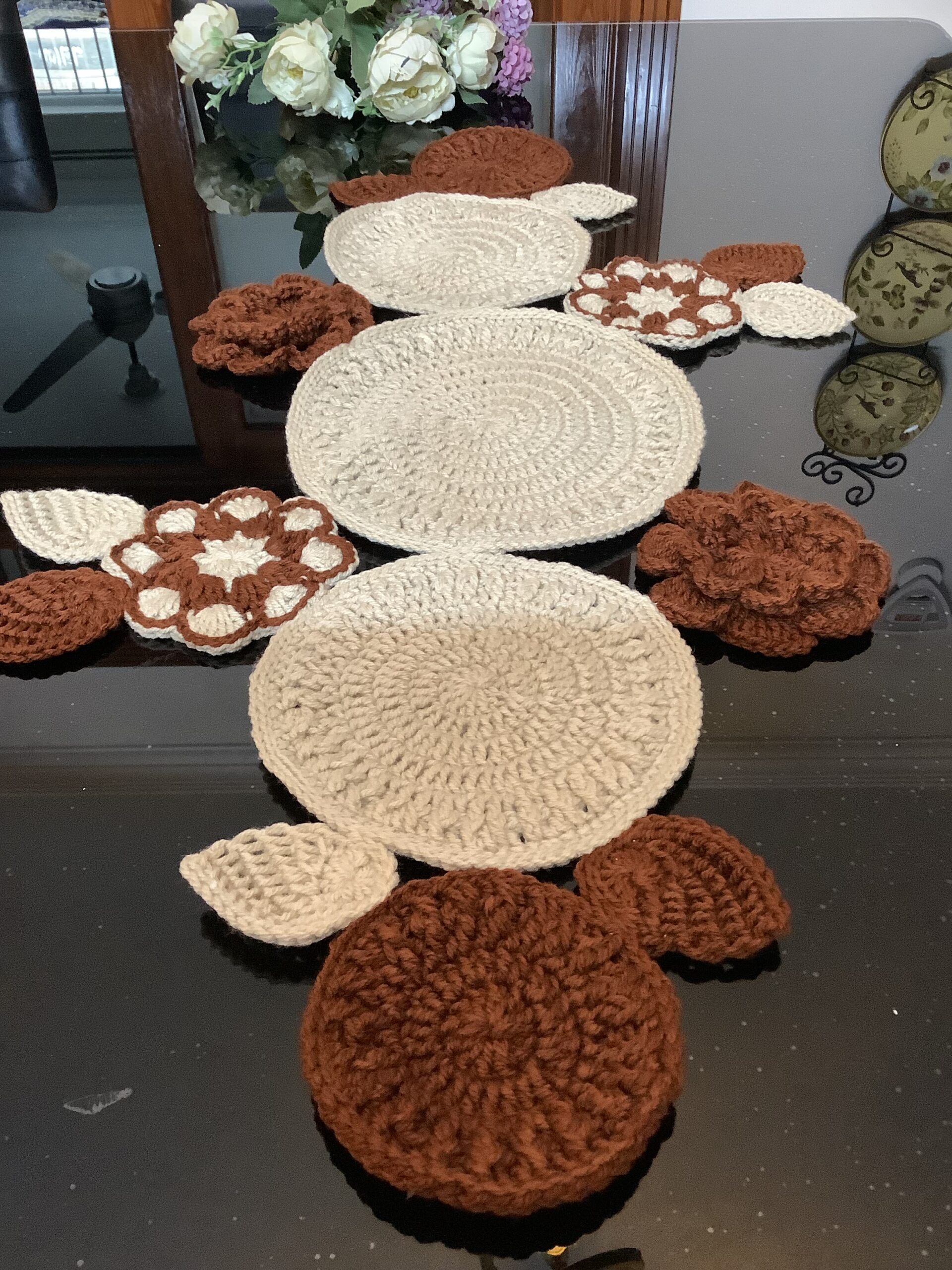 Decorative Crochet Table Runner