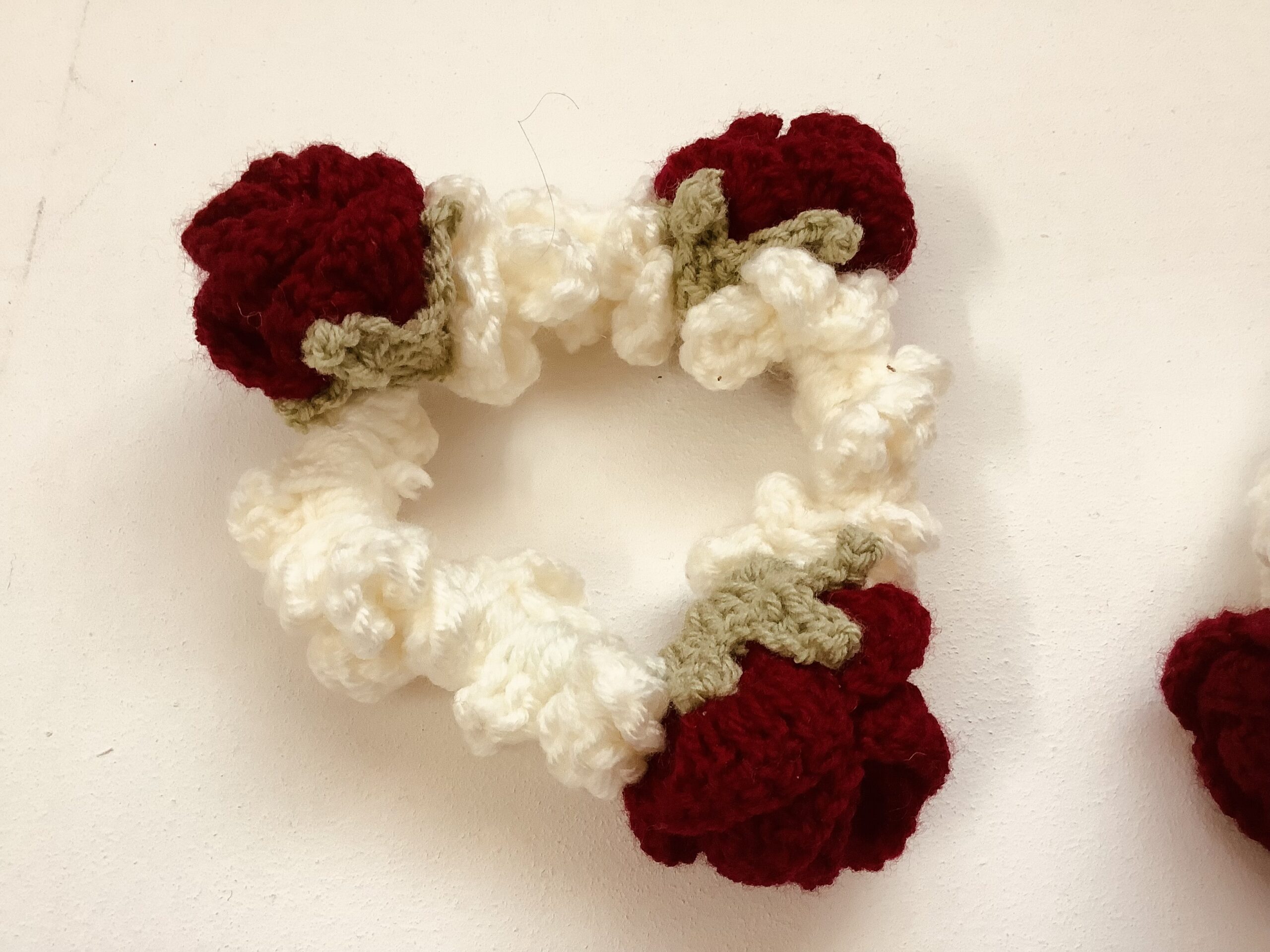 Luxurious Handcrafted Crochet Gajra Pair - Image 2